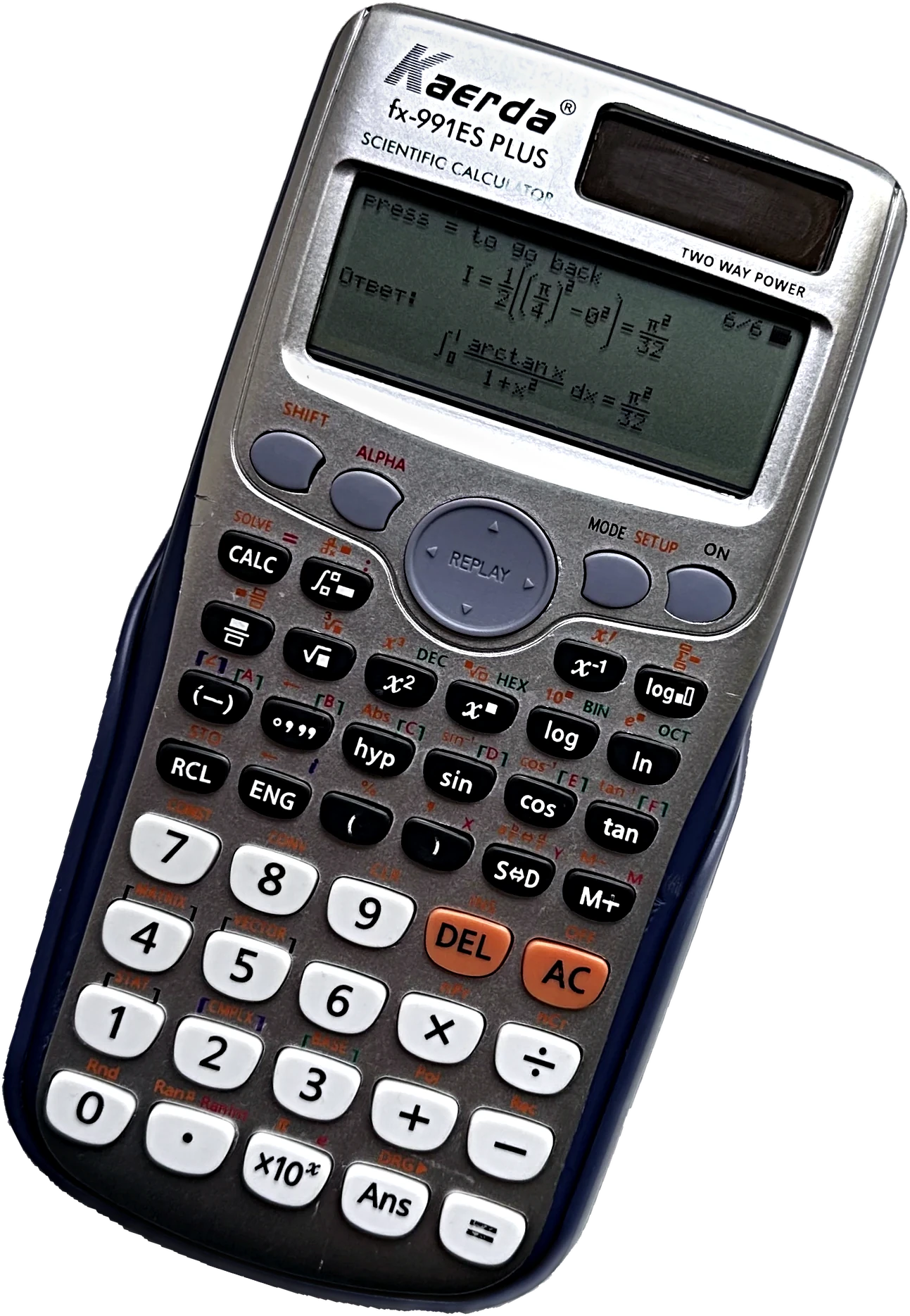 The Logarum calculator